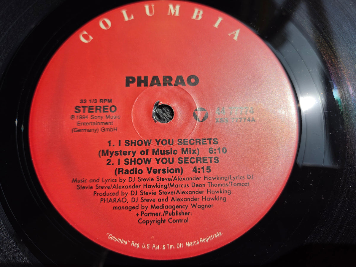 PHARAO I SHOW YOU SECRETS 12"