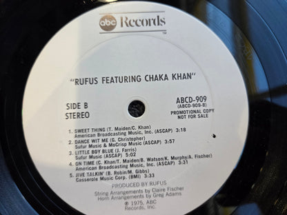RUFUS FEATURING CHAKA KHAN S/T WLP