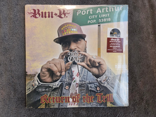BUN B RETURN OF THE TRILL RED MARBLE VINYL RECORD STORE DAY RSD SEALED NEW
