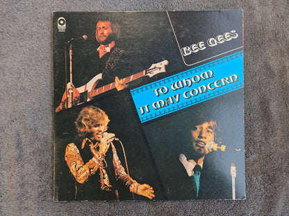 BEE GEES TO WHOM IT MAY CONCERN POP UP