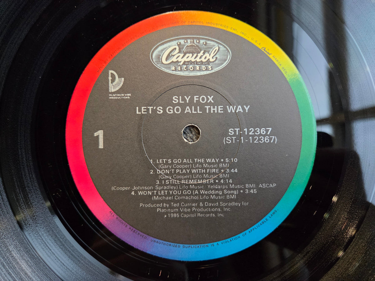 SLY FOX LETS GO ALL THE WAY