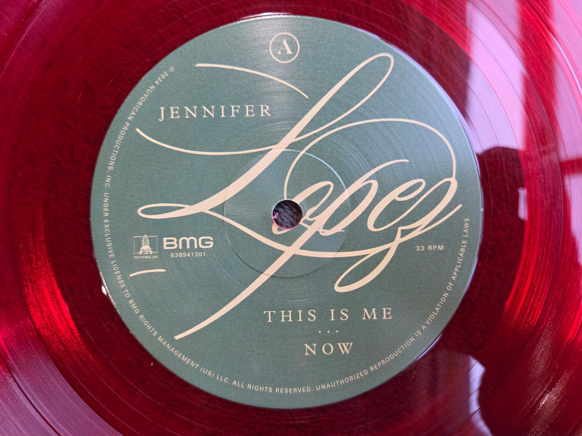 JENNIFER LOPEZ THIS IS ME NOW RUBY VINYL