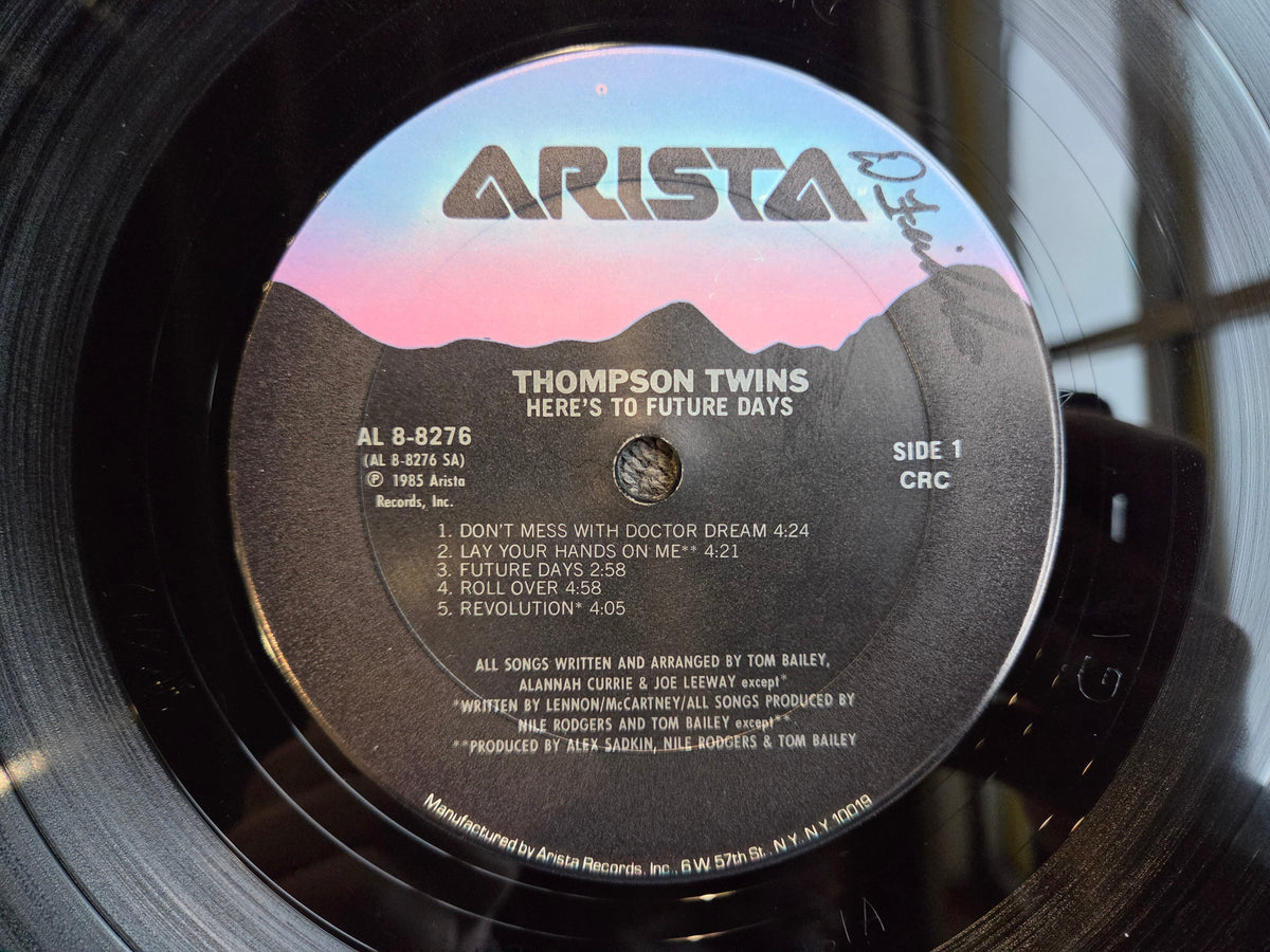 THOMPSON TWINS HERES TO FUTURE DAYS