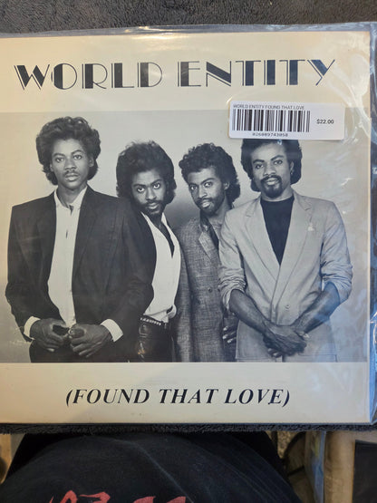 WORLD ENTITY FOUND THAT LOVE