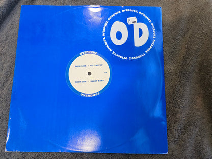 OVERDUBZ I WANT BASS 12" IMP UK