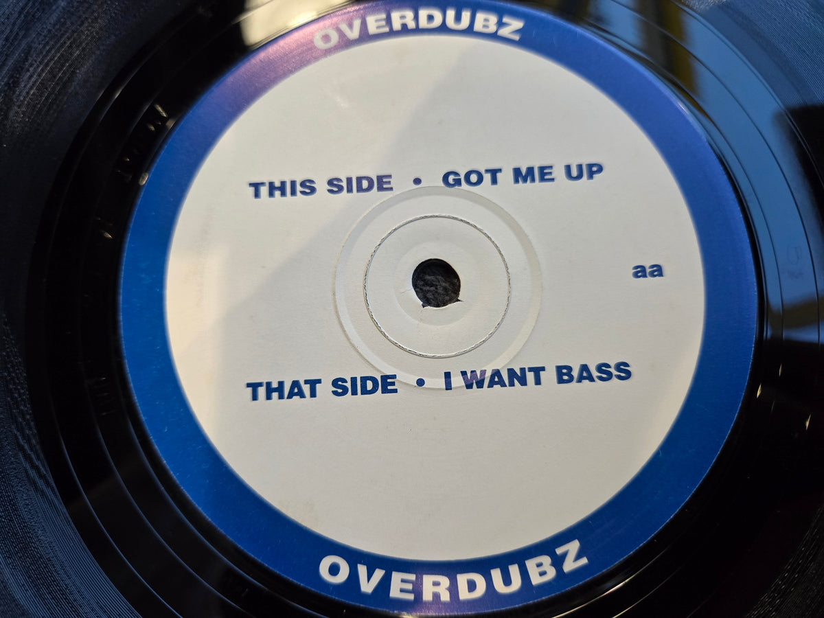 OVERDUBZ I WANT BASS 12" IMP UK