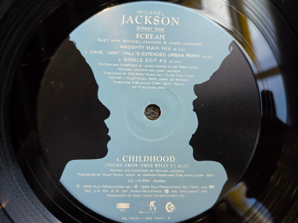MICHAEL JACKSON SCREAM CHILDHOOD 12"
