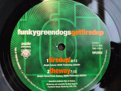 FUNKY GREEN DOGS GET FIRED UP