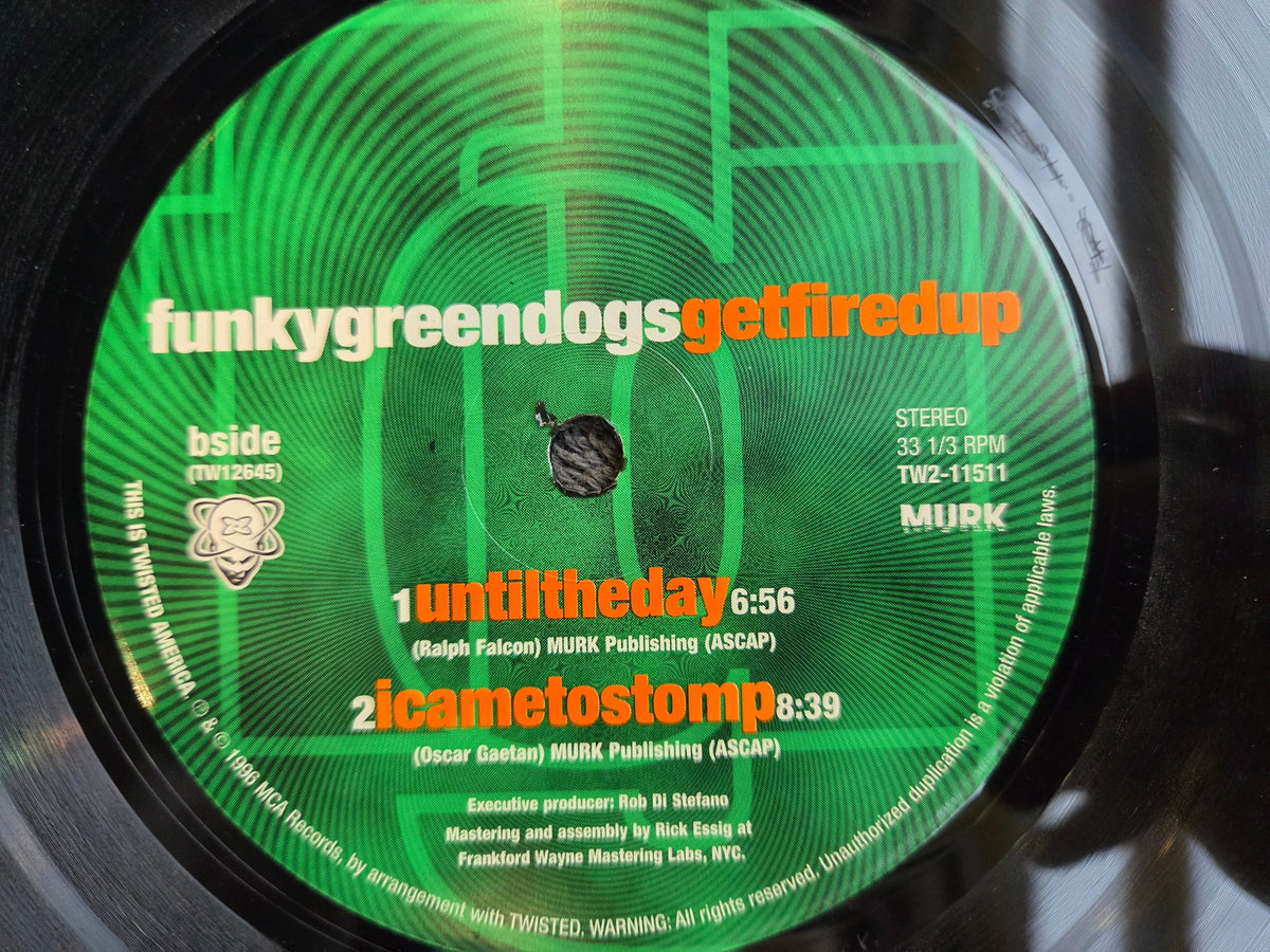 FUNKY GREEN DOGS GET FIRED UP