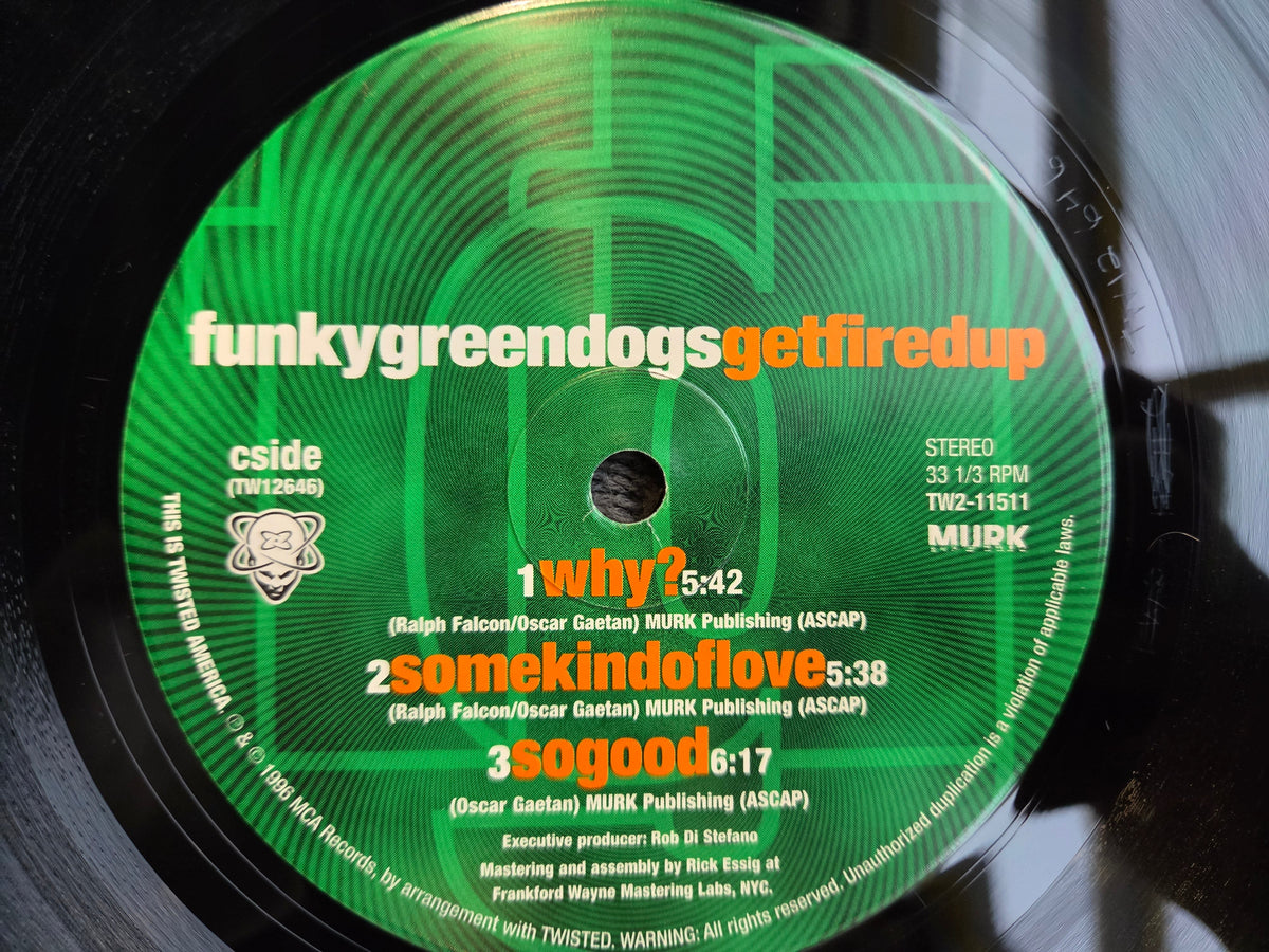 FUNKY GREEN DOGS GET FIRED UP