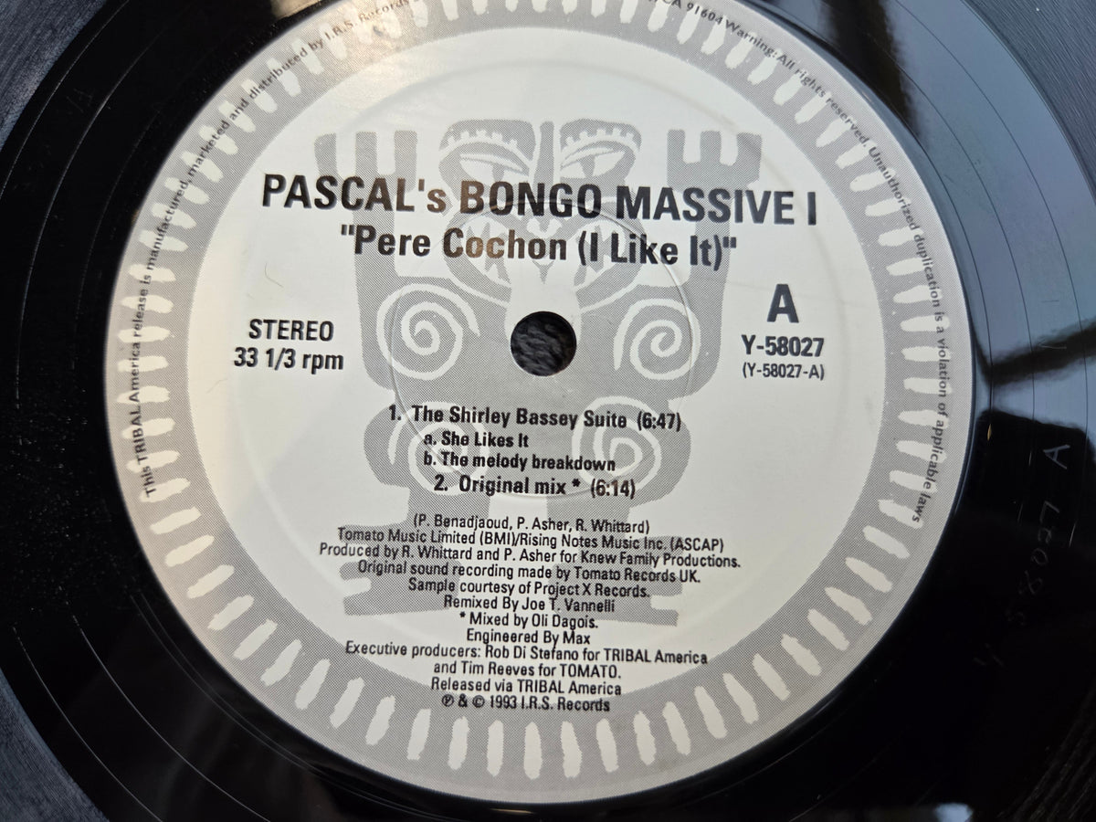 PASCALS BONGO MASSIVE I PERE COCHON 12"