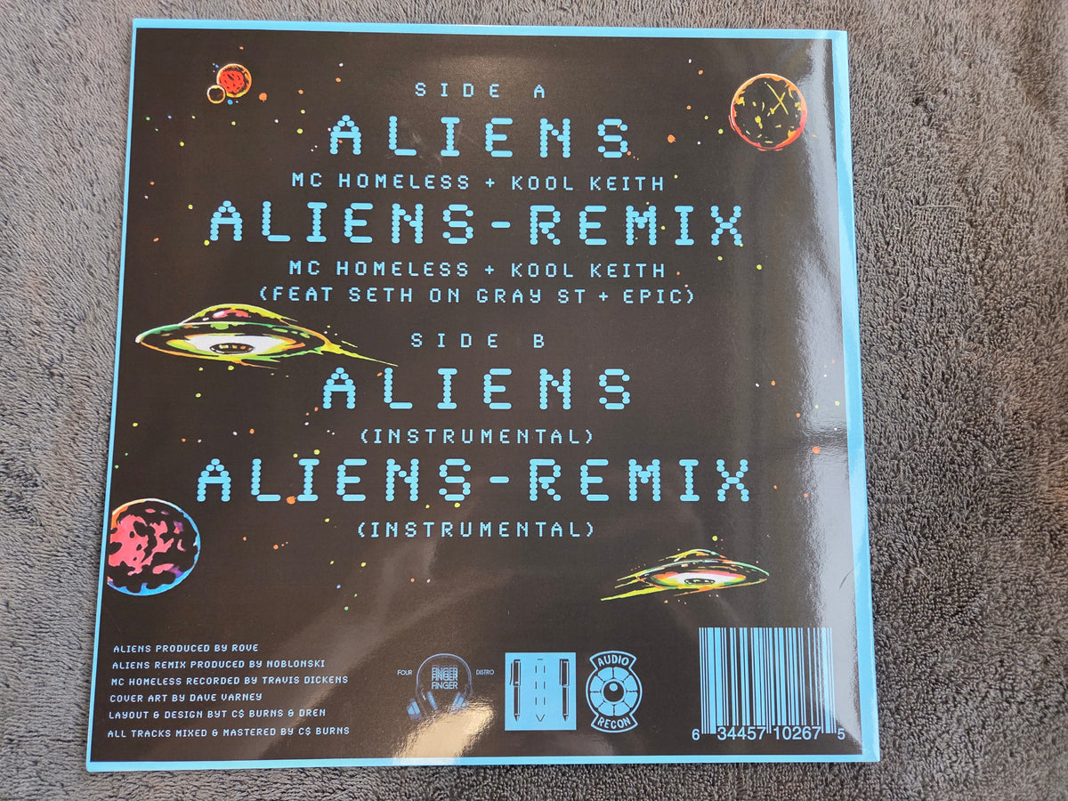 KOOL KEITH MC HOMELESS ALIENS 12"