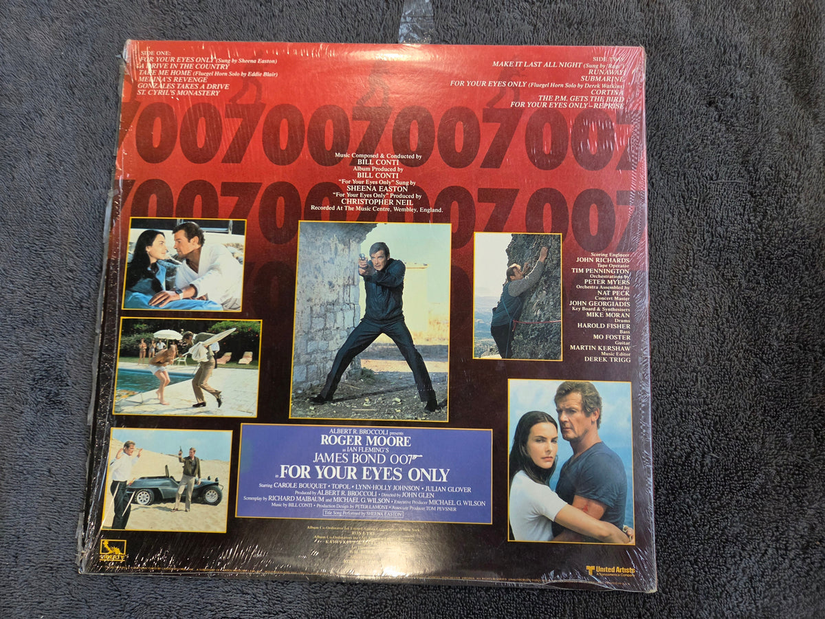 JAMES BOND FOR YOUR EYES ONLY