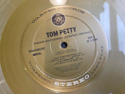 TOM PETTY FINDING WILDFLOWERS GOLD
