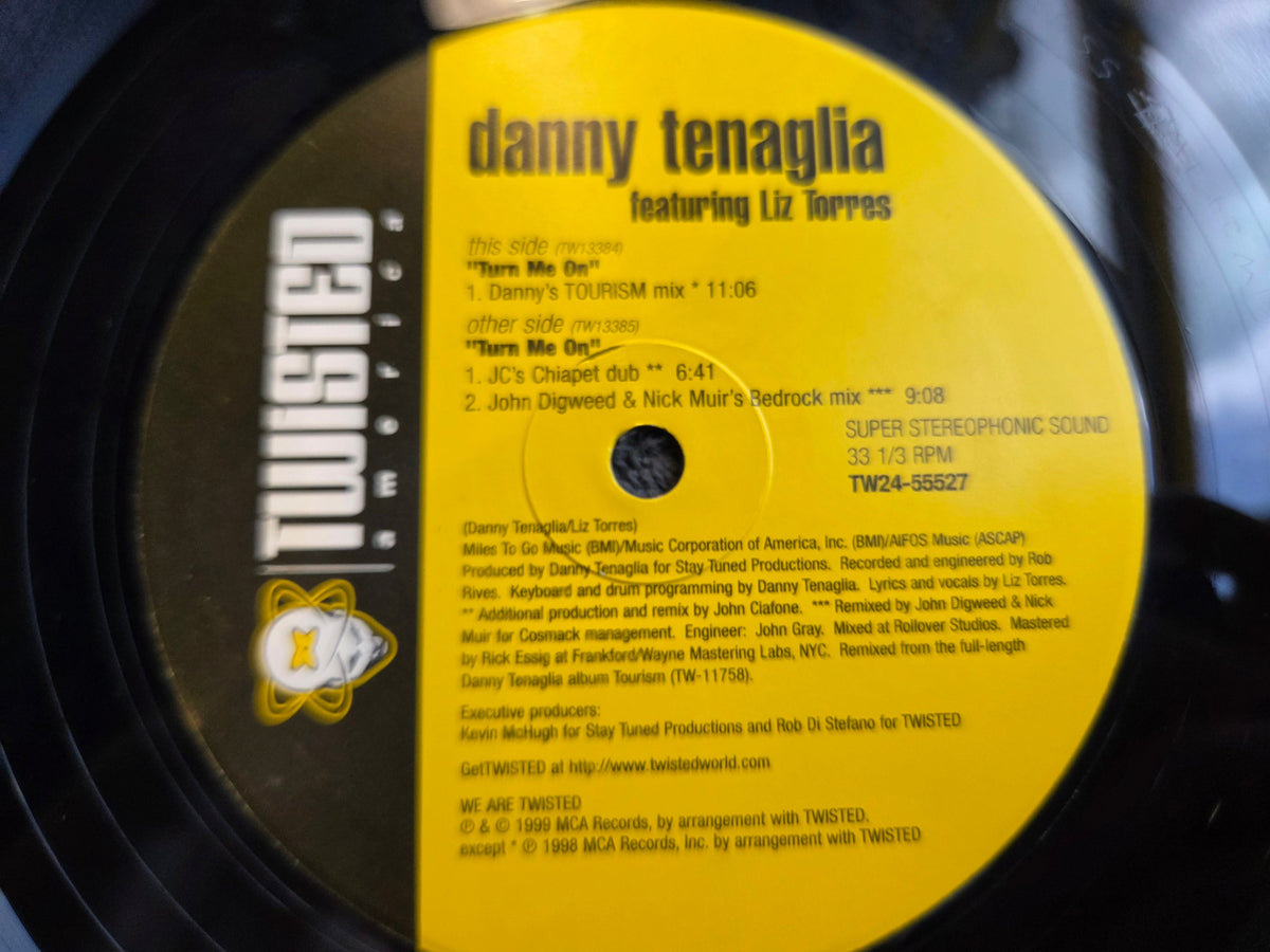 DANNY TENAGLIA TURN ME ON 12"