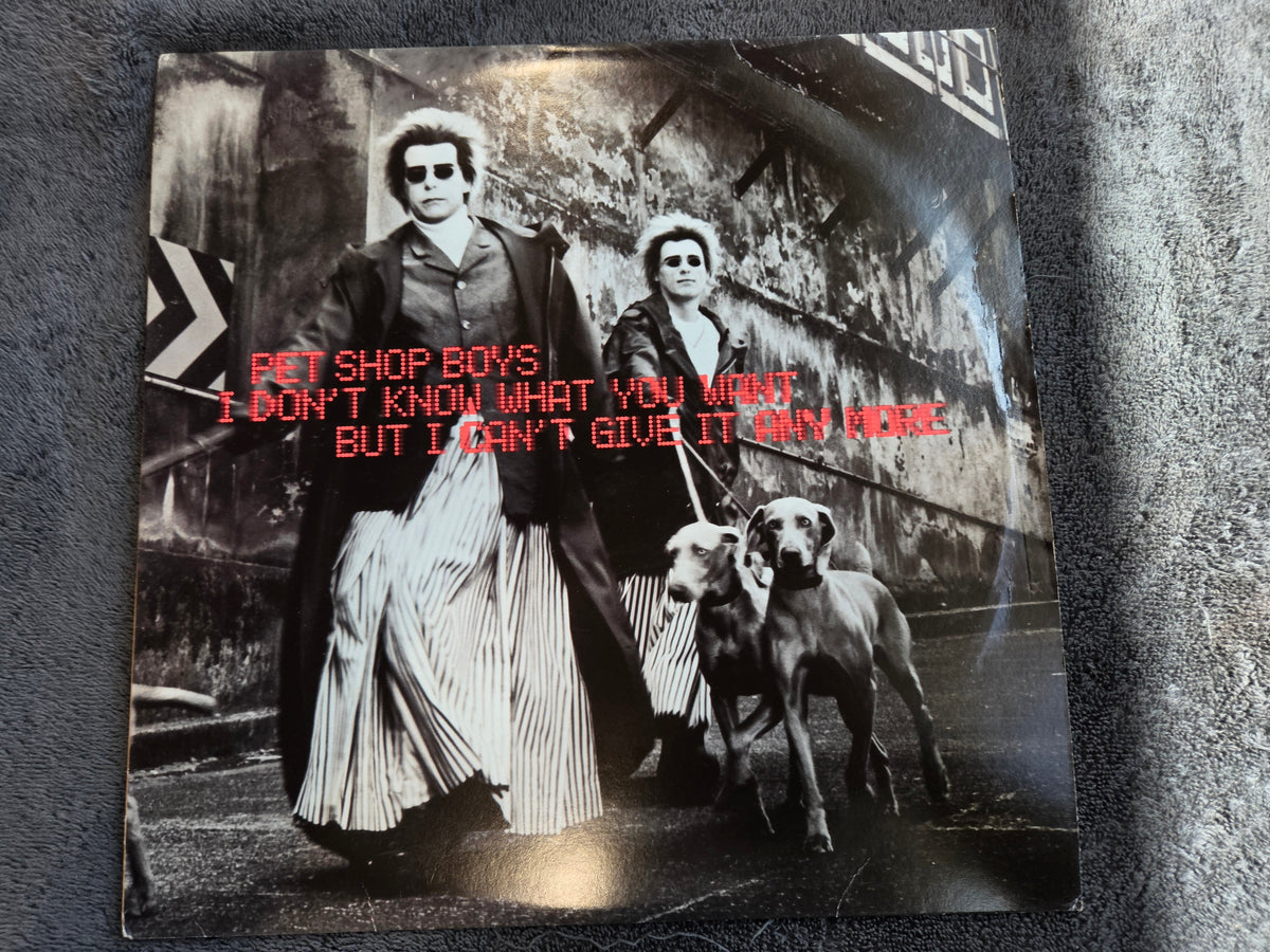 PET SHOP BOYS I DONT KNOW WHAT 12"
