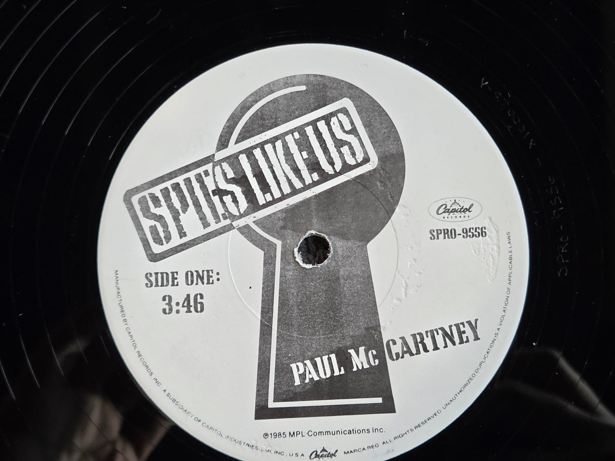 PAUL MCCARTNEY SPIES LIKE US PROMO 12"