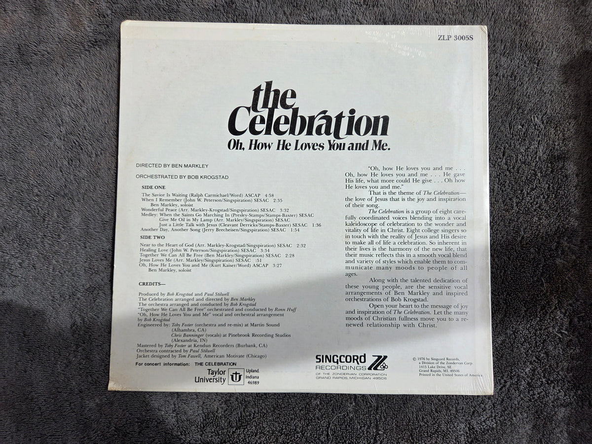CELEBRATION OH HOW HE LOVES YOU NEW