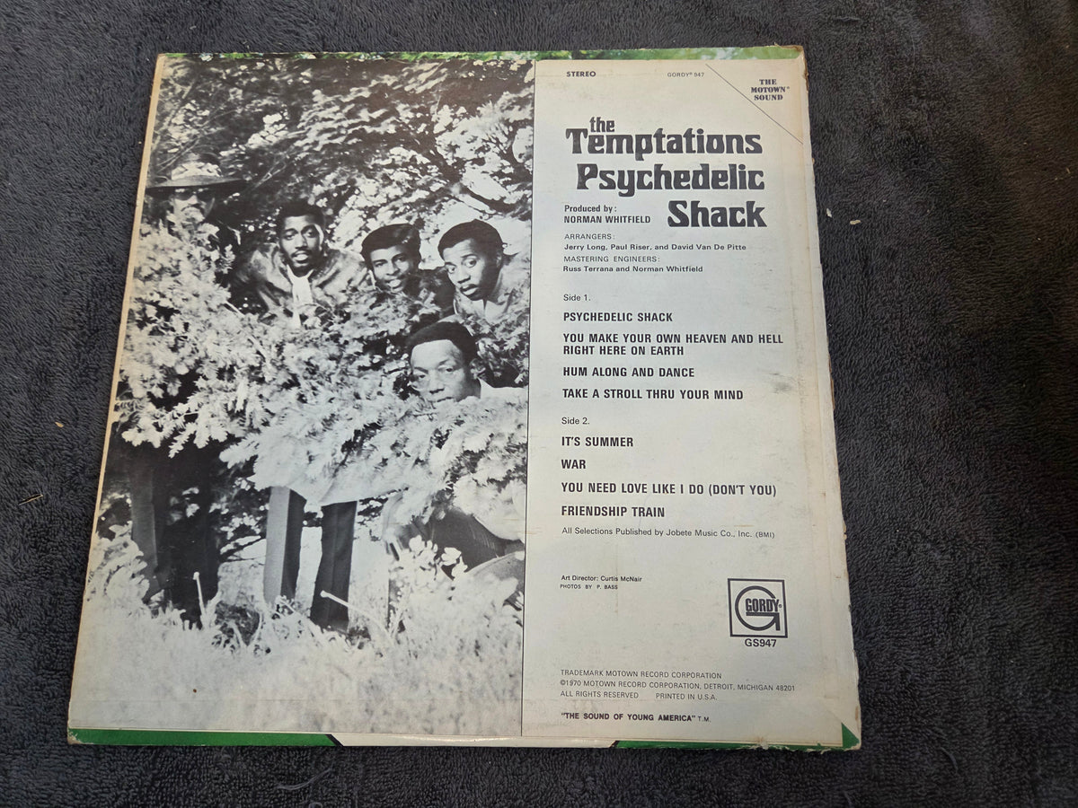 TEMPTATIONS PSYCHEDELIC SHACK