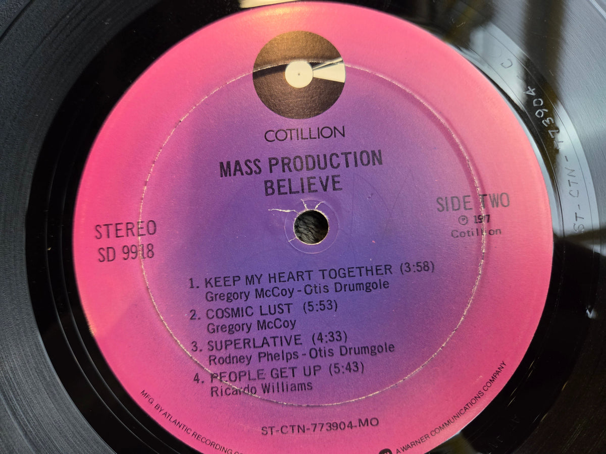 MASS PRODUCTION BELIEVE