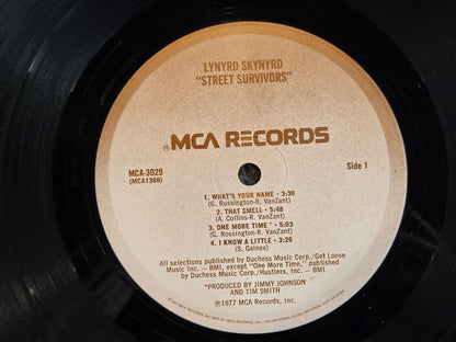 LYNYRD SKYNYRD STREET SURVIVORS FLAME NO INSERT