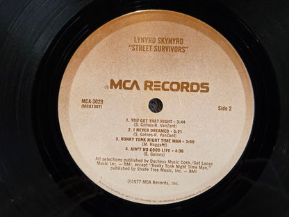 LYNYRD SKYNYRD STREET SURVIVORS FLAME NO INSERT