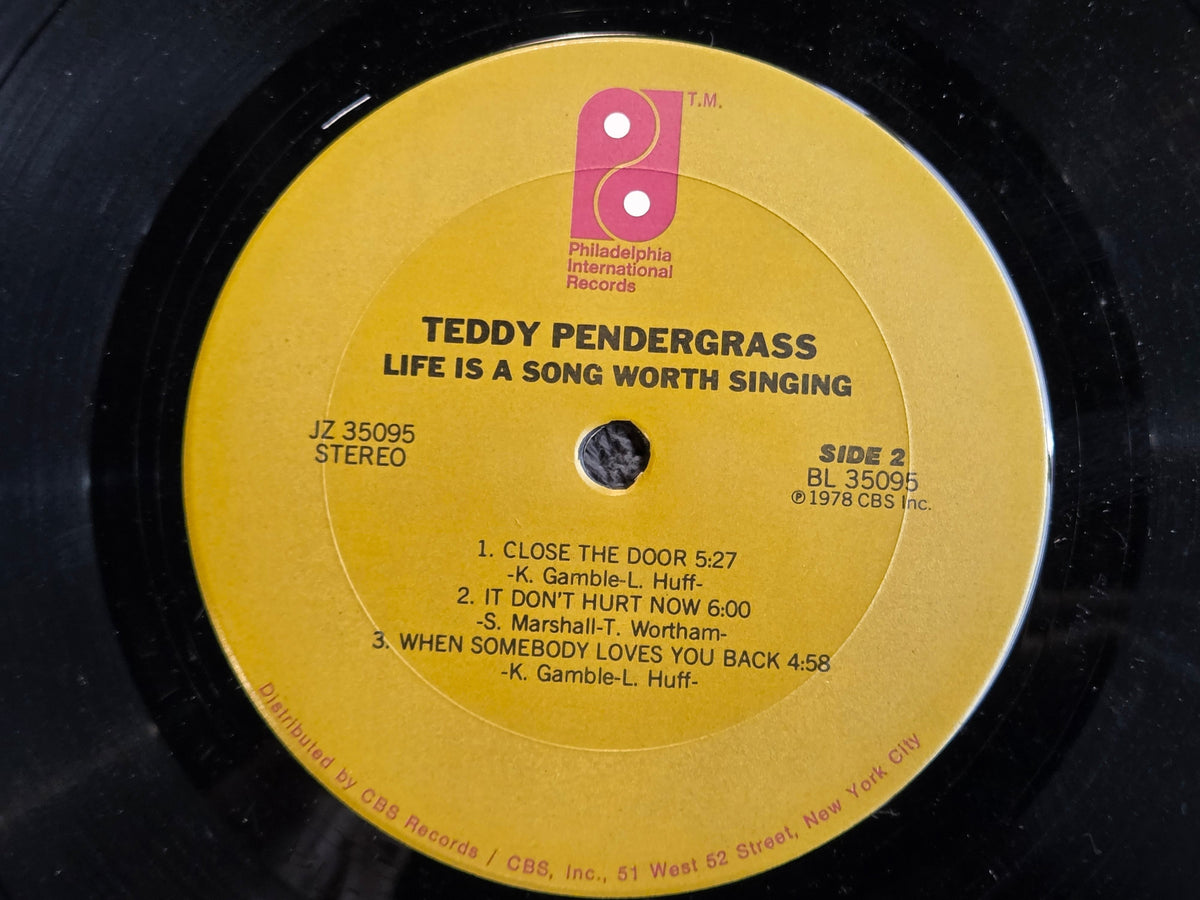 TEDDY PENDERGRASS LIFE IS A SONG WORTH SINGING