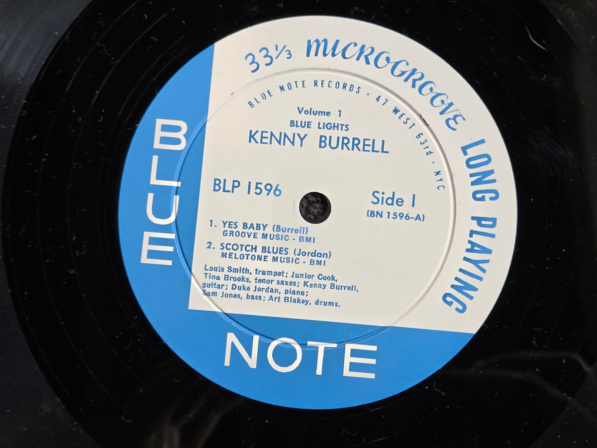 KENNY BURRELL BLUE LIGHTS VOLUME 1 RE 200g