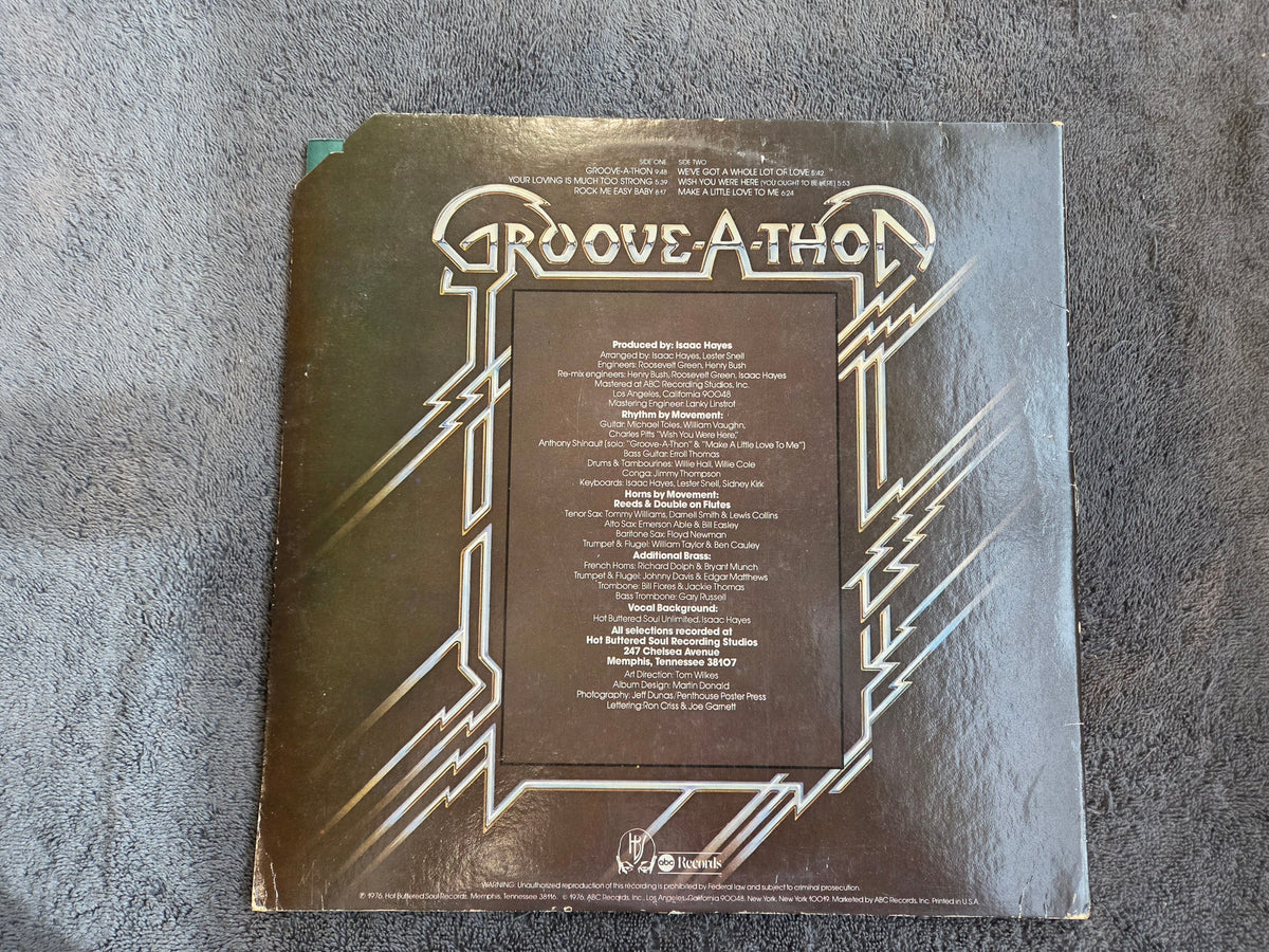 ISAAC HAYES GROOVE A THON WLP