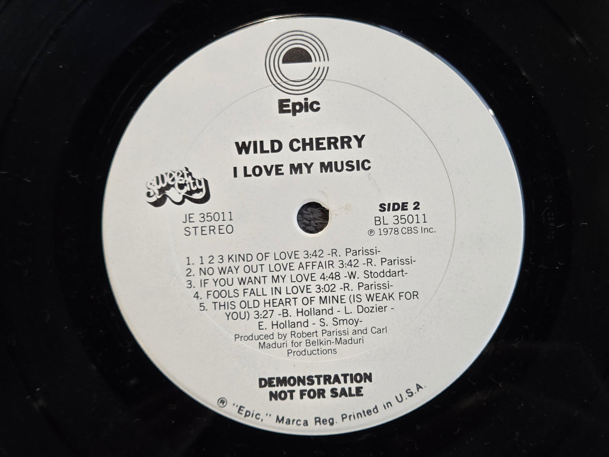 WILD CHERRY I LOVE MY MUSIC WLP
