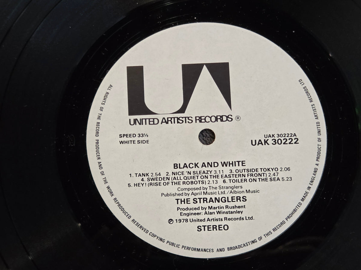 STRANGLERS BLACK AND WHITE UK IMPORT (Copy)