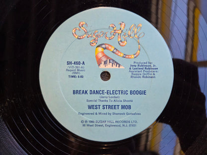 WEST STREET MOB BREAK DANCE ELECTRIC BOOGIE 12"