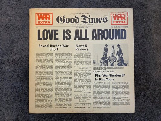 WAR LOVE IS ALL AROUND