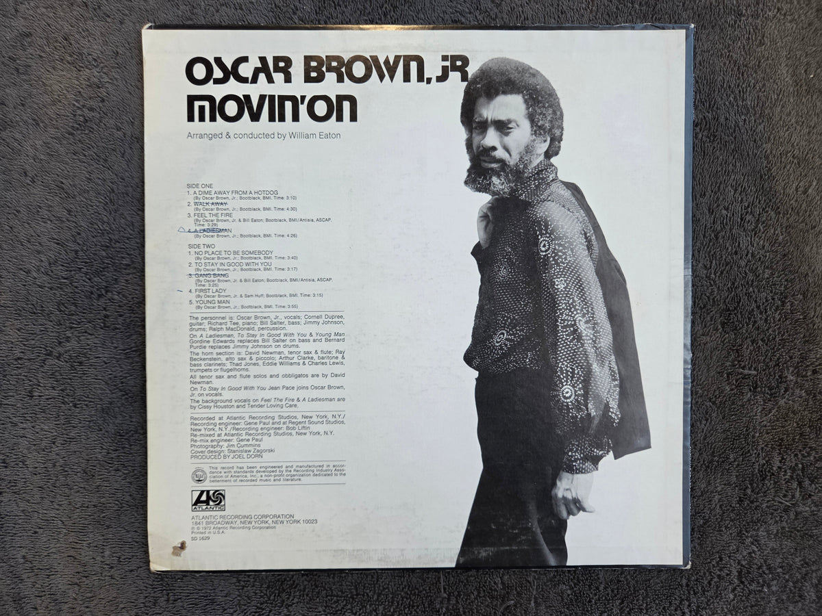 OSCAR BROWN MOVIN ON