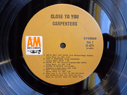 CARPENTERS CLOSE TO YOU