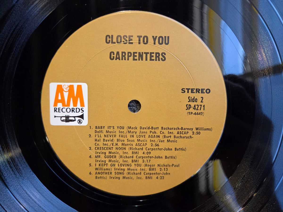 CARPENTERS CLOSE TO YOU