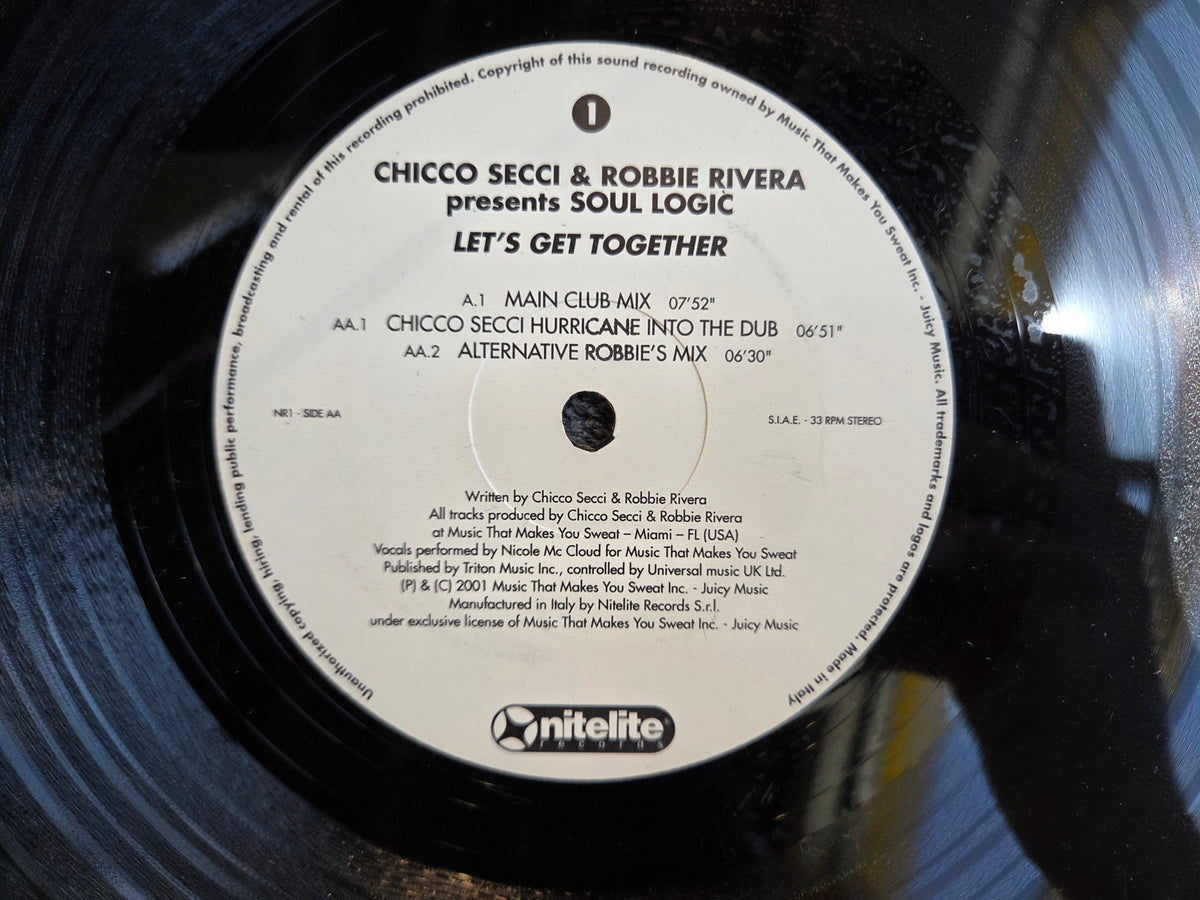 SOUL LOGIC LETS GET TOGETHER UK IMP 12"