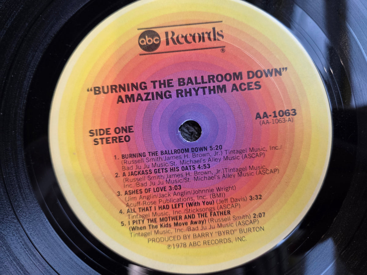 AMAZING RHYTHM ACES BURNING THE BALLROOM