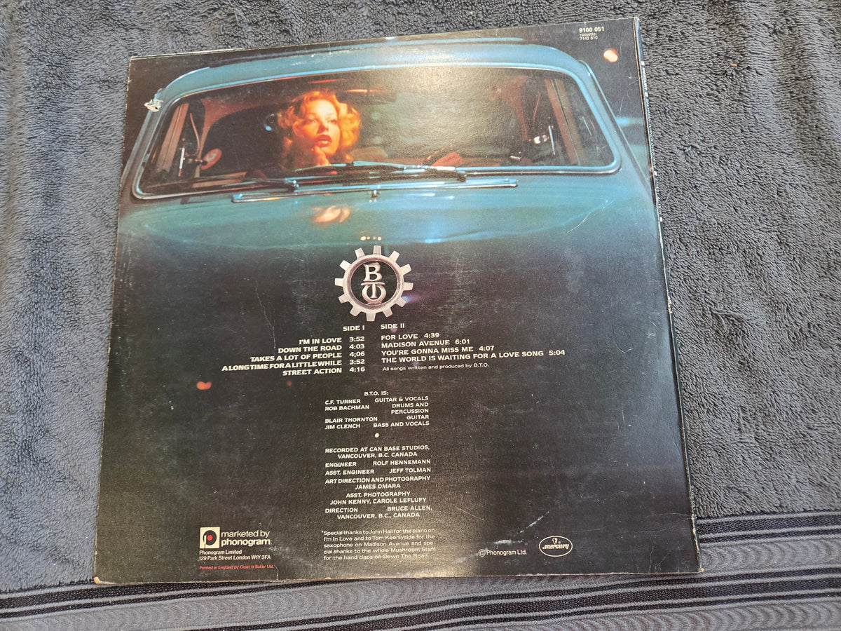 BACHMAN TURNER OVERDRIVE STREET ACTION IMP