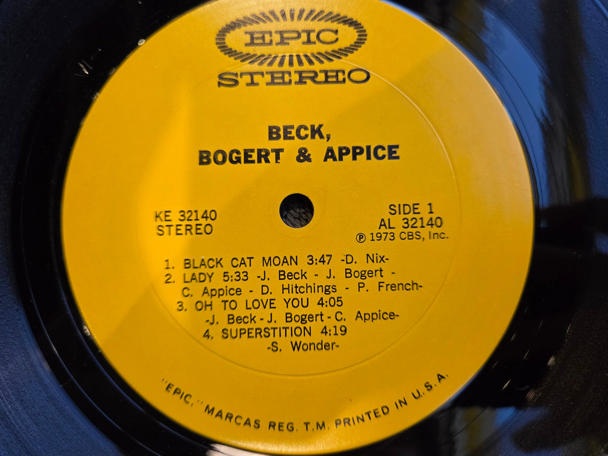 BECK BOGERT APPICE S/T 1P YEL EPIC