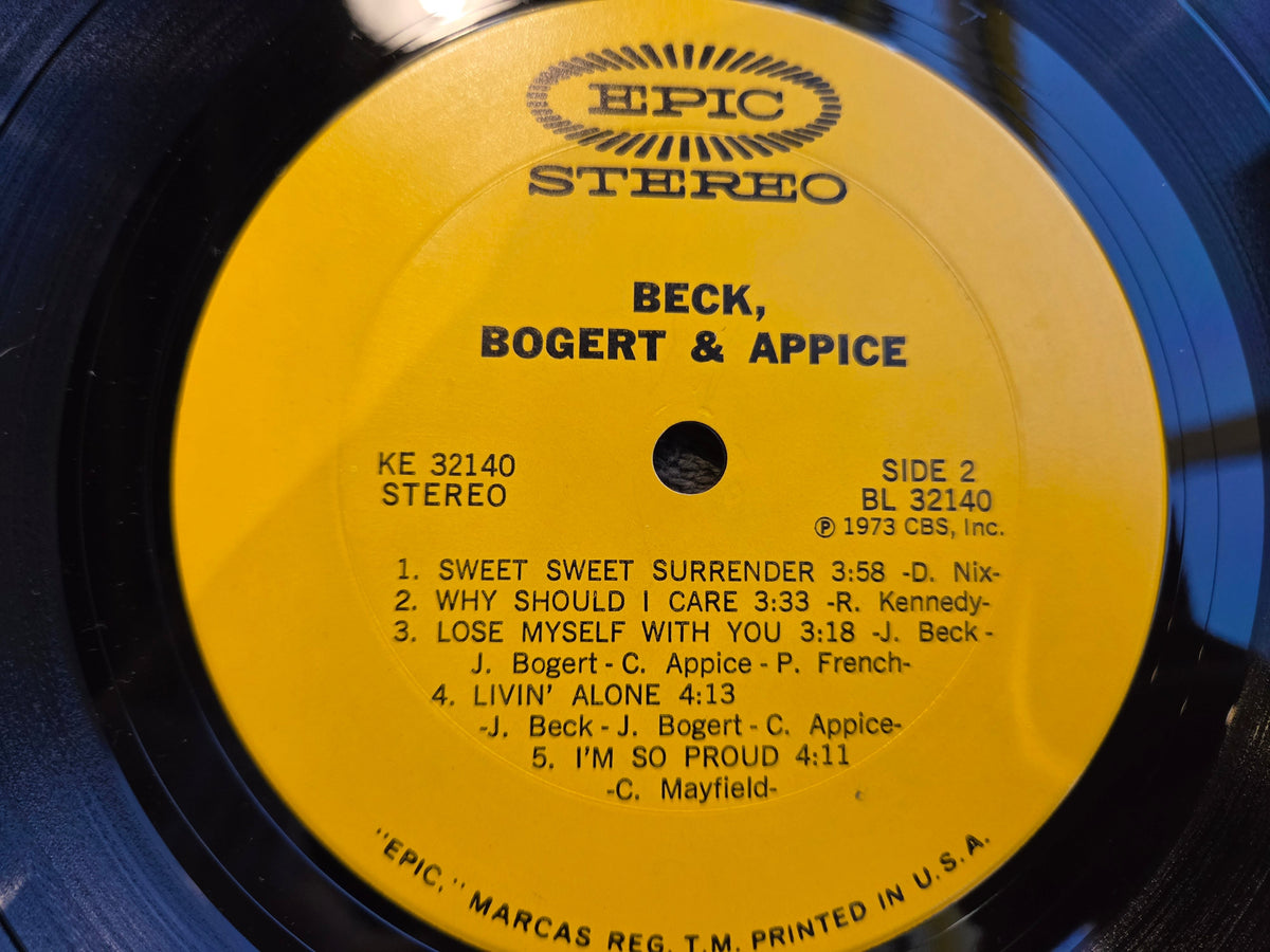 BECK BOGERT APPICE S/T 1P YEL EPIC