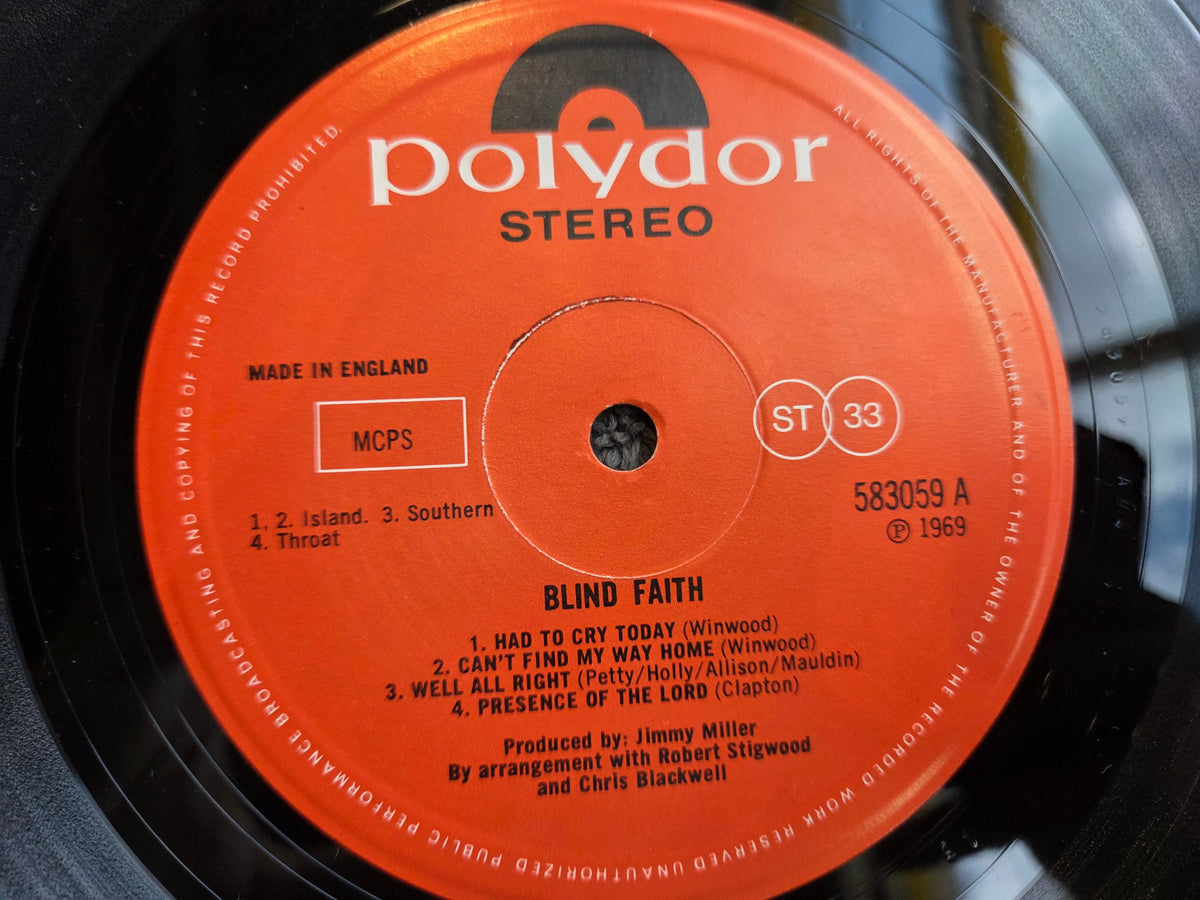 BLIND FAITH GATEFOLD GF UK IMP
