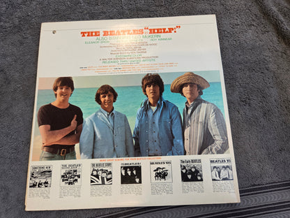 BEATLES HELP ORANGE LABEL 1976