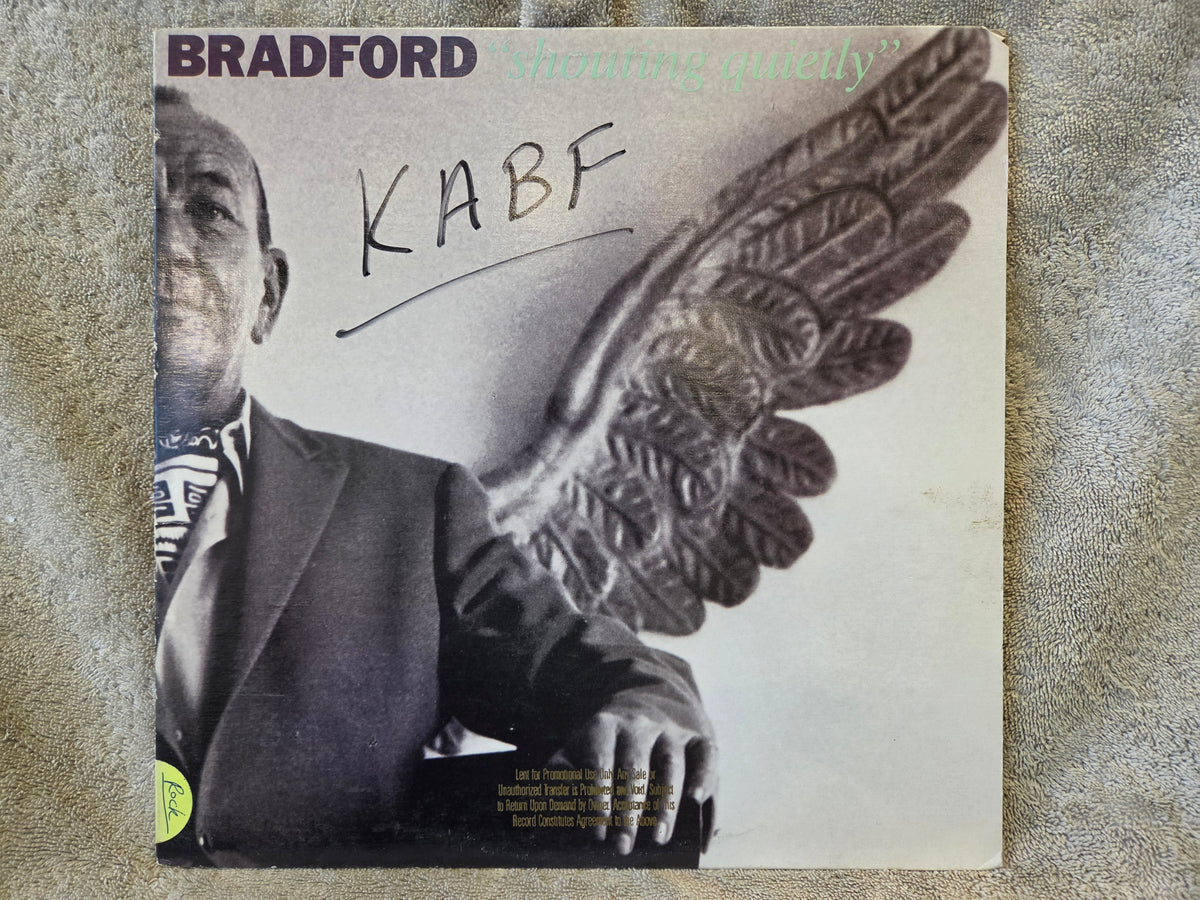 BRADFORD SHOUTING QUIETLY