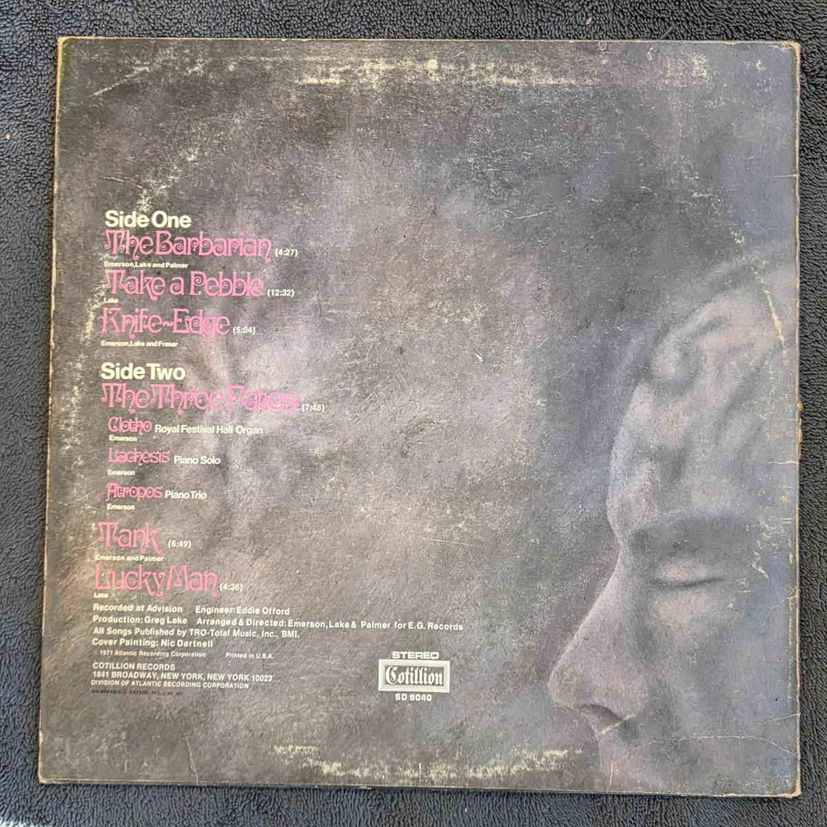 EMERSON LAKE & PALMER S/T