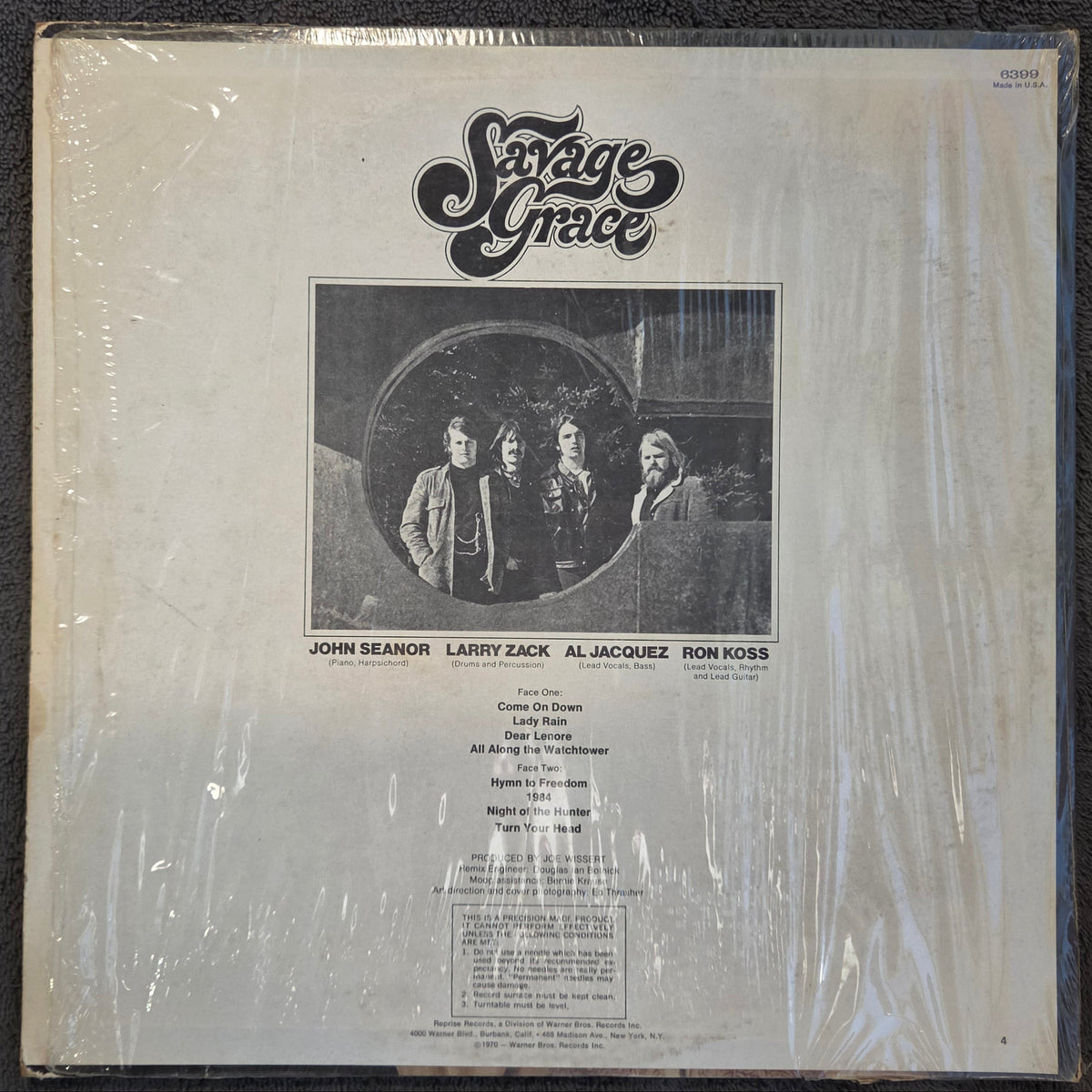 SAVAGE GRACE S/T