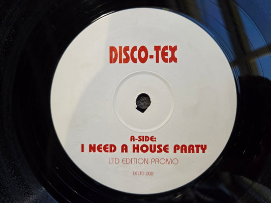 DISCO TEX VOL 7 I NEED A HOUSE PARTY WLP UK IMP 12"
