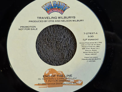 TRAVELING WILBURYS END OF THE LINE PROMO 7"