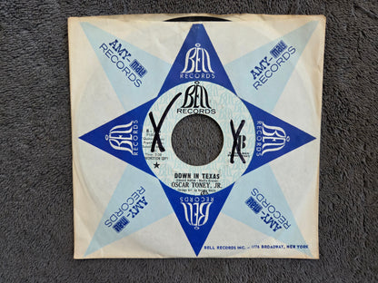 OSCAR TONEY DOWN IN TEXAS PROMO 7"