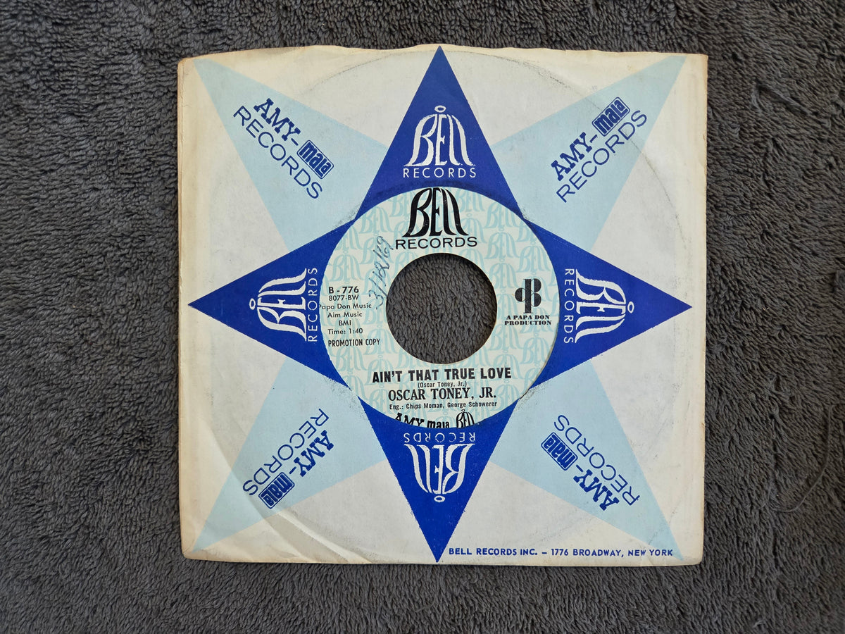 OSCAR TONEY DOWN IN TEXAS PROMO 7"